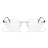 Tiger | Rimless Sunglasses (Clear Lens) | MG6615
