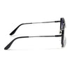 Wayfarer Sunglasses for Men & Women (Grey & Clear Lens | Black Frame - MG6883)