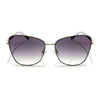 Cateye Sunglasses (Green & Clear Lens | Golden & Green Frame - MG5999)