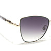 Cateye Sunglasses (Green & Clear Lens | Golden & Green Frame - MG5999)