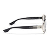 Rectangle Sunglasses for Men & Women (Grey Lens | Silver Frame - MG6897)