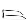 Rimless Sunglasses for Men & Women (Black Lens | Silver Frame - MG7379)