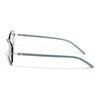 Rimless Sunglasses for Men & Women (Light Black Lens | Silver Frame - MG7380)