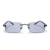 Dyro | Smoke Black Rimless Sunglasse | Black Frame - MG9262