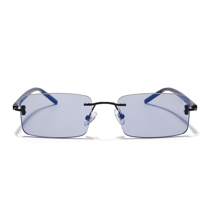 Dyro | Smoke Black Rimless Sunglasse | Black Frame - MG9262