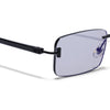 Dyro | Smoke Black Rimless Sunglasse | Black Frame - MG9262