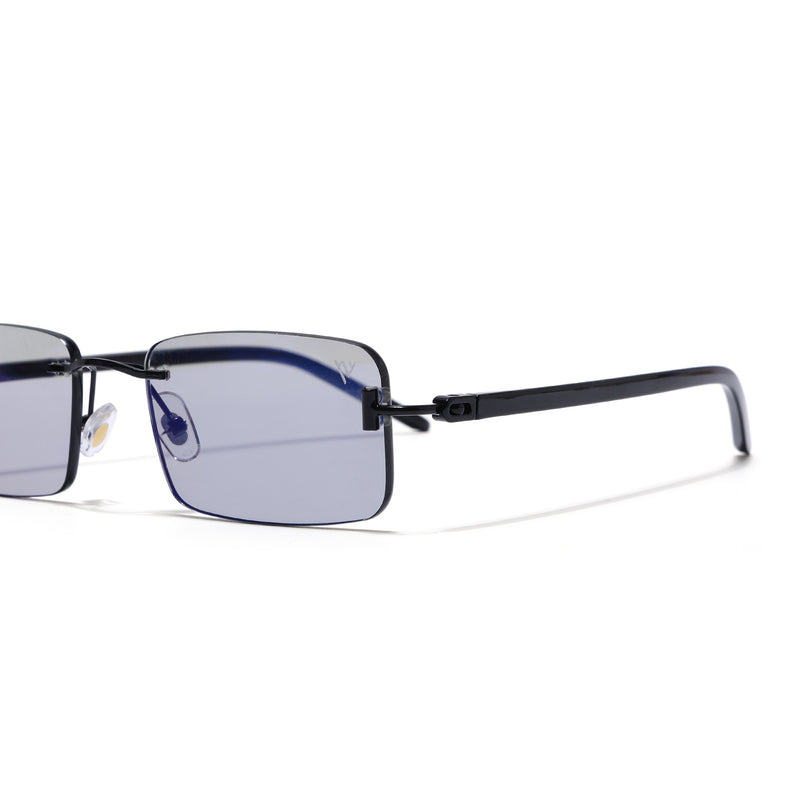 Dyro | Smoke Black Rimless Sunglasse | Black Frame - MG9262