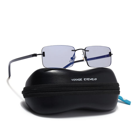 Dyro | Smoke Black Rimless Sunglasse | Black Frame - MG9262