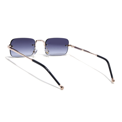 Dax | Violet Rimless Sunglasses | Golden Frame - MG8169