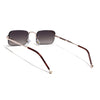 Dax | Brown Rimless Sunglasses | Golden Frame - MG8171