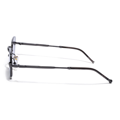 Dax | Shadow Black Rimless Sunglasses | Grey Frame - MG8172