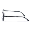 Allure | Light Black Half Rim Sunglasses | Black Frame - MG7767