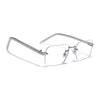 Nexo | Silver Rimless Eyeglasses FMG9263