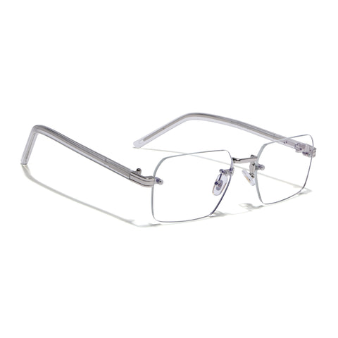 Nexo | Silver Rimless Eyeglasses FMG9263