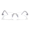 Nexo | Silver Rimless Eyeglasses FMG9263