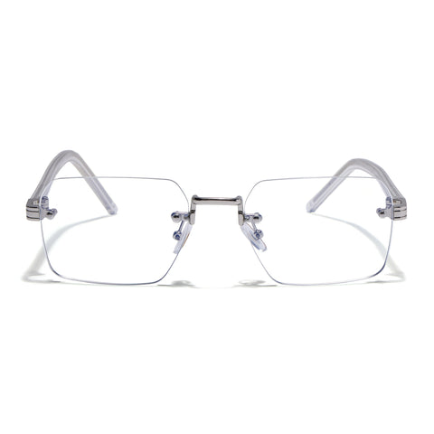 Nexo | Silver Rimless Eyeglasses FMG9263