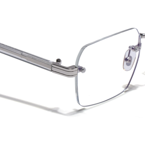 Nexo | Silver Rimless Eyeglasses FMG9263