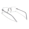 Nexo | Silver Rimless Eyeglasses FMG9263