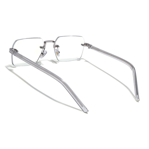 Nexo | Silver Rimless Eyeglasses FMG9263