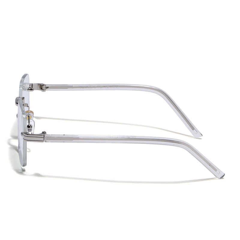 Nexo | Silver Rimless Eyeglasses FMG9263