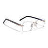 Nexo | Golden Rimless Eyeglasses FMG9264