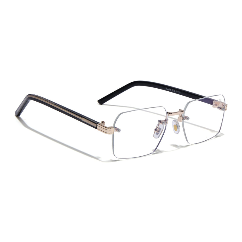 Nexo | Golden Rimless Eyeglasses FMG9264