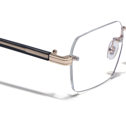 Nexo | Golden Rimless Eyeglasses FMG9264