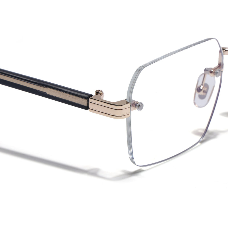 Nexo | Golden Rimless Eyeglasses FMG9264
