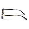 Carter | Black Rimless Sunglasses  | Golden Frame - MG9288