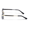 Carter | Shadow Black Rimless Sunglasses | Golden Frame - MG9289