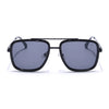 Alpha | Black Wayfarer Sunglasses | Black Lens - MG6734