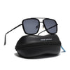 Alpha | Black Wayfarer Sunglasses | Black Lens - MG6734