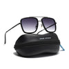 Alpha | Grey Wayfarer Sunglasses | Olive Lens - MG6735