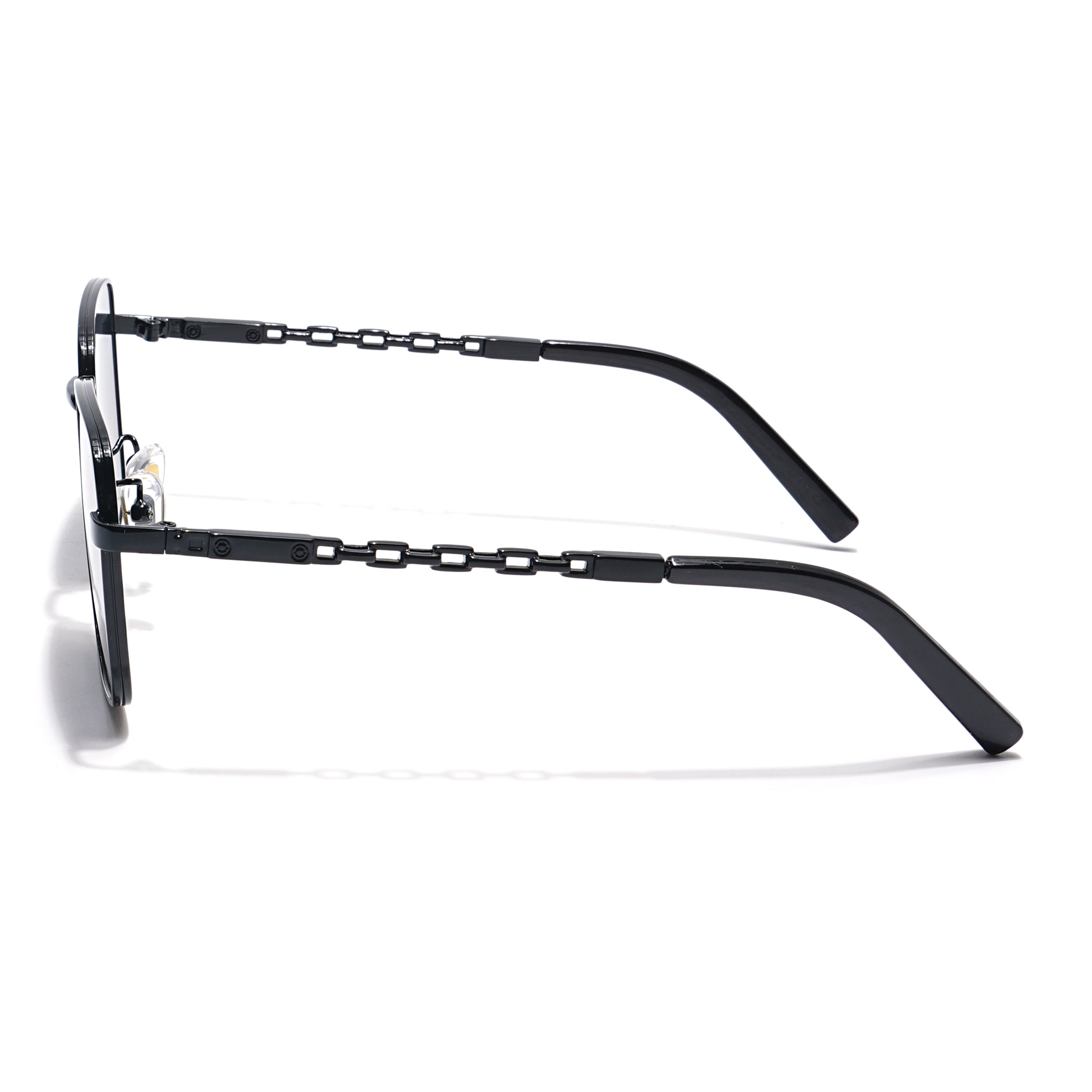Square Sunglasses (Black Lens | Black Frame - MG6009)