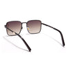 Square Sunglasses (Olive & Clear Lens | Brown & Golden Frame - MG6011)