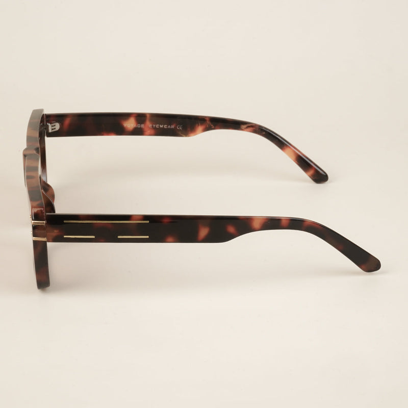 Rectangle Brown Sunglasses - MG4158