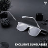 Voxe | Transparent Polarized Wayfarer Sunglasses - PMG4303