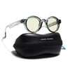 Round Sunglasses for Men & Women (Light Green Lens | Transparent Green Frame - MG7670)