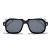 Wayfarer Sunglasses for Men & Women (Black Lens | Black Frame - MG7663)