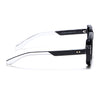 Wayfarer Sunglasses for Men & Women (Black Lens | Black Frame - MG7663)