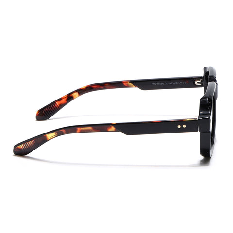 Wayfarer Sunglasses for Men & Women (Green Lens | Black Frame - MG7665)