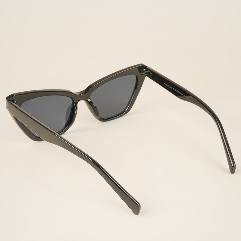 Violet & Clear Cateye Sunglasses (9170MG4095)