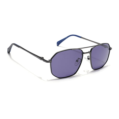 Voyage Select Wayfarer Sunglasses (Blue Lens | Grey Frame - SLPMG6291)