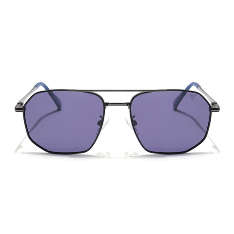 Voyage Select Wayfarer Sunglasses (Blue Lens | Grey Frame - SLPMG6291)