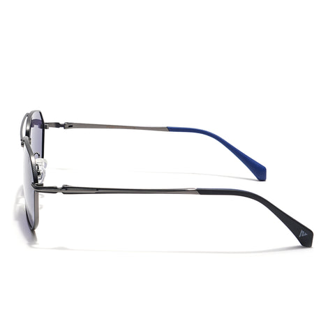 Voyage Select Wayfarer Sunglasses (Blue Lens | Grey Frame - SLPMG6291)