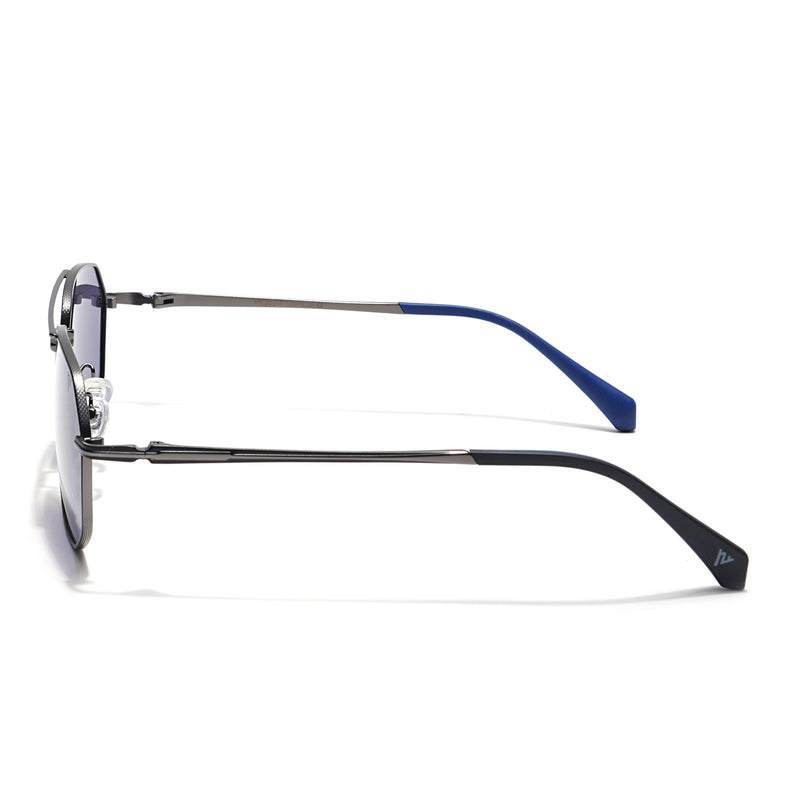 Voyage Select Wayfarer Sunglasses (Blue Lens | Grey Frame - SLPMG6291)