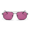 Voyage Select Wayfarer Sunglasses (Maroon Lens | Black Frame - SLPMG6292)