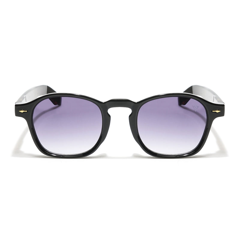 Grey & Clear Round Sunglasses (65012MG3809)