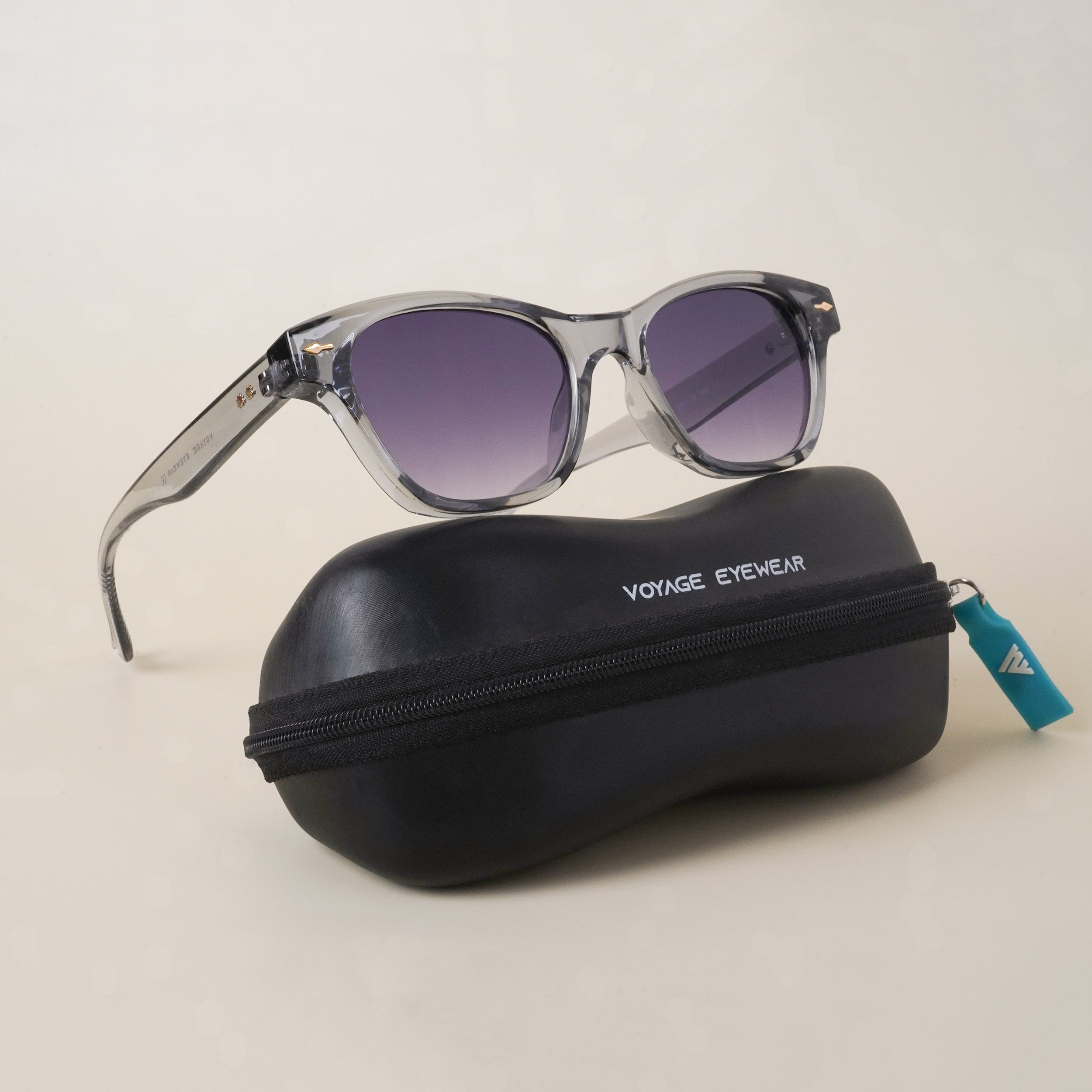 Voyage Grey Cateye Sunglasses (65013MG3821)