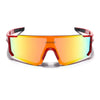 Drift Polarized Sunglasses (Multicolor Lens | Red Frame - PMG5598)